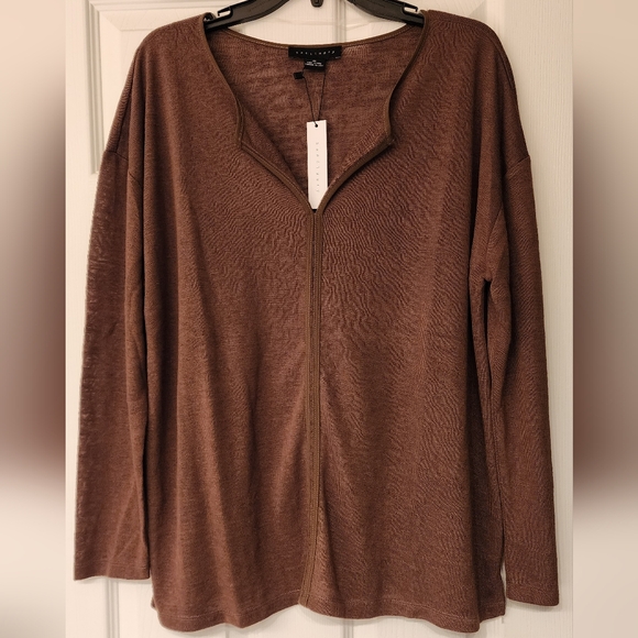 Sanctuary Curve Elina Split-Neck Lightweight pullover sweater size 1X - Picture 4 of 11